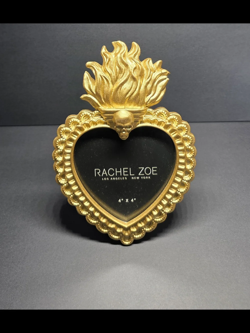 Rachel Zoe Gold Heart Decorative Frame
